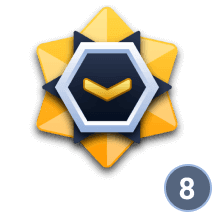 rank 8 icon